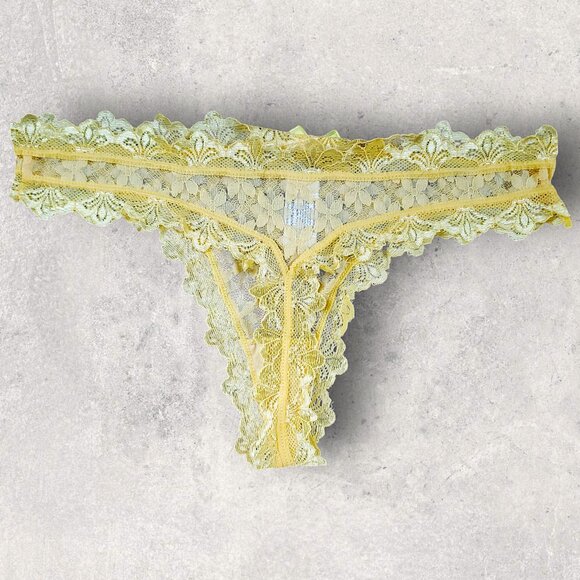 2 Pack Lace Thong Panties - Picture 5 of 5